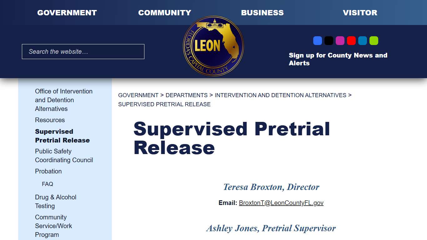 Supervised Pretrial Release